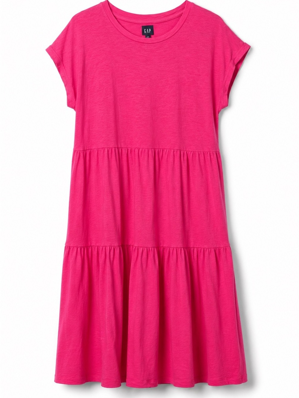 Gap Pink Tiered Dress XL